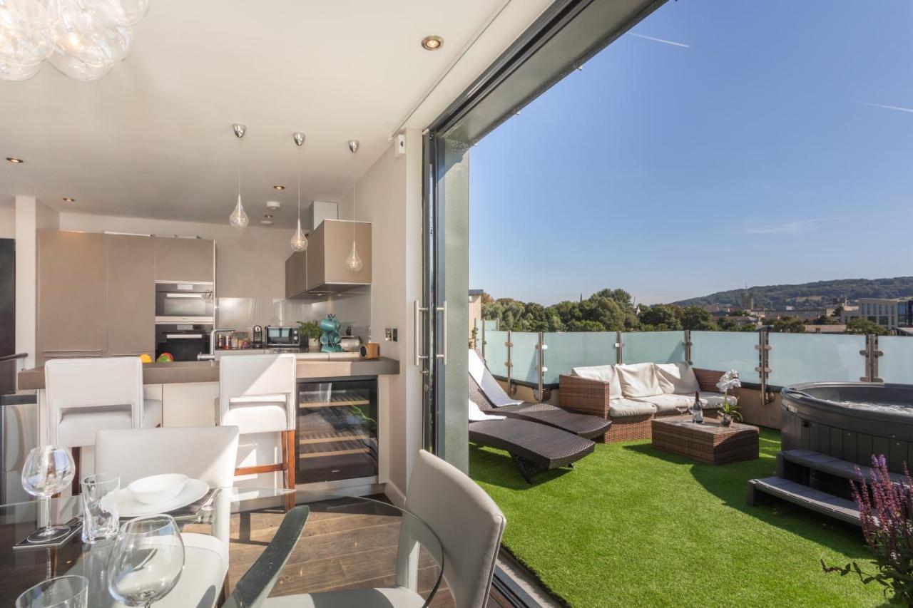 Henge House, Penthouse Apartment Bath Esterno foto